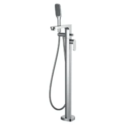 Flova Smart Floor Standing Bath Shower Mixer with Handset Kit
