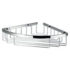Flova Solid Brass Corner Basket - 205mm