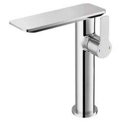 Flova Spring Tall Mono Basin Mixer with Clicker Waste
