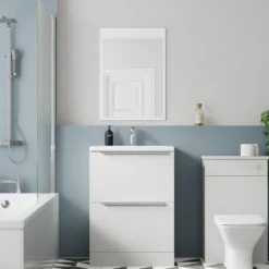 Freddie 600mm Floorstanding Vanity Unit & Basin