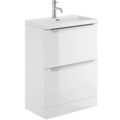Freddie 600mm Floorstanding Vanity Unit & Basin