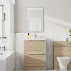 Freddie 600mm Floorstanding Vanity Unit & Basin