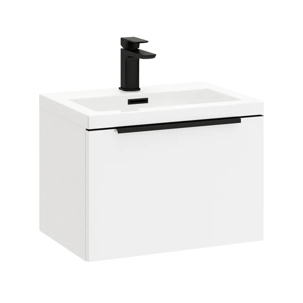 Freddie 500mm Wall Hung Vanity Unit & Basin