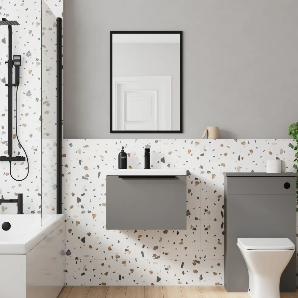 Freddie 500mm Wall Hung Vanity Unit & Basin
