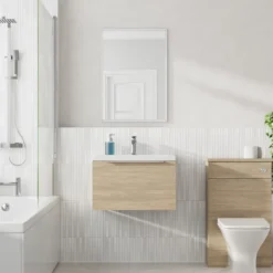 Freddie 600mm Wall Hung Vanity Unit & Basin