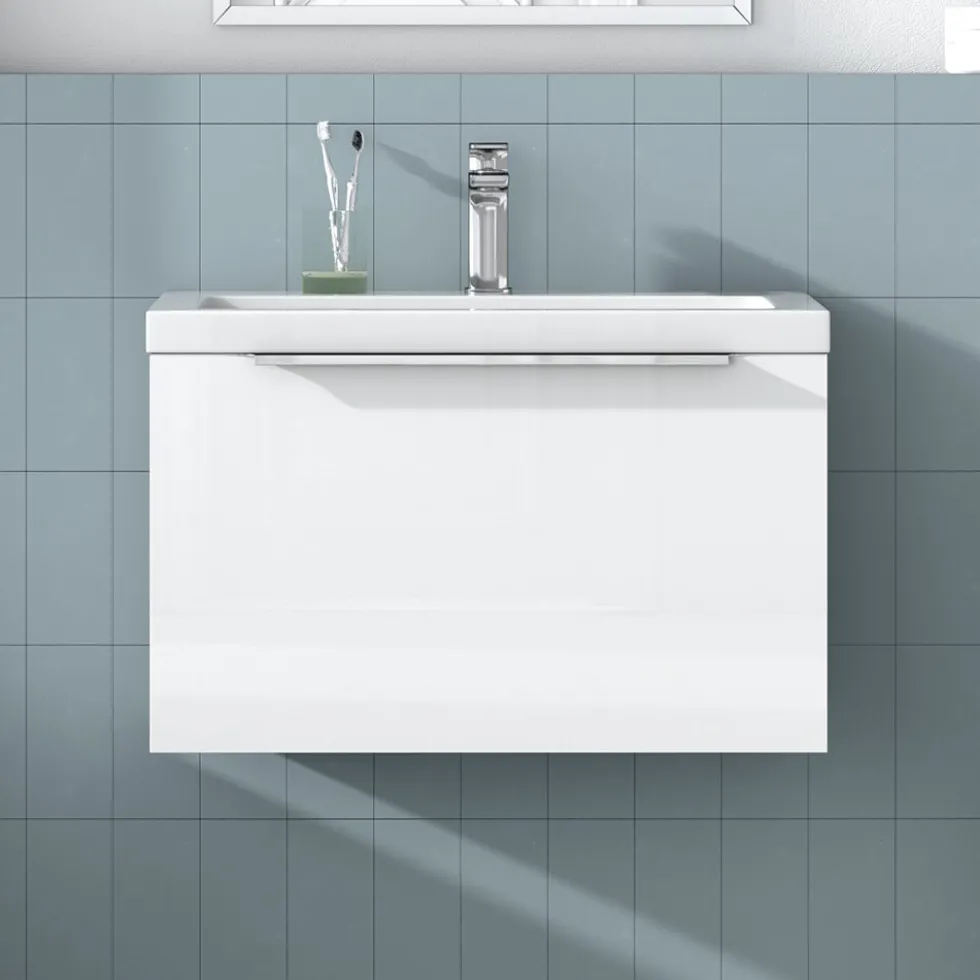 Freddie 600mm Wall Hung Vanity Unit & Basin