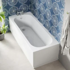 Freddie Reinforced Shower Bath Suite with Back to Wall Toilet