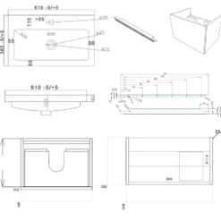 Freddie Reinforced Shower Bath Suite with Back to Wall Toilet