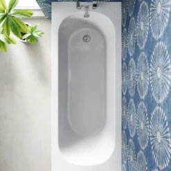 Freddie Reinforced Shower Bath Suite with Back to Wall Toilet