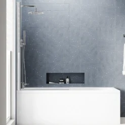 Freddie Reinforced Shower Bath Suite with Rimless Toilet