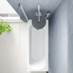 Freddie Reinforced Shower Bath Suite with Rimless Toilet