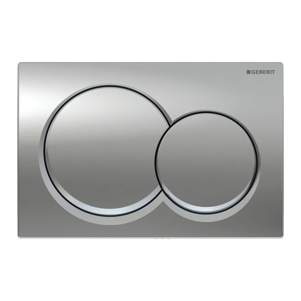 Geberit Alpha Concealed Cistern with Dual Flush Plate