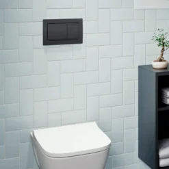 Geberit Alpha01 Square Dual Flush Plate