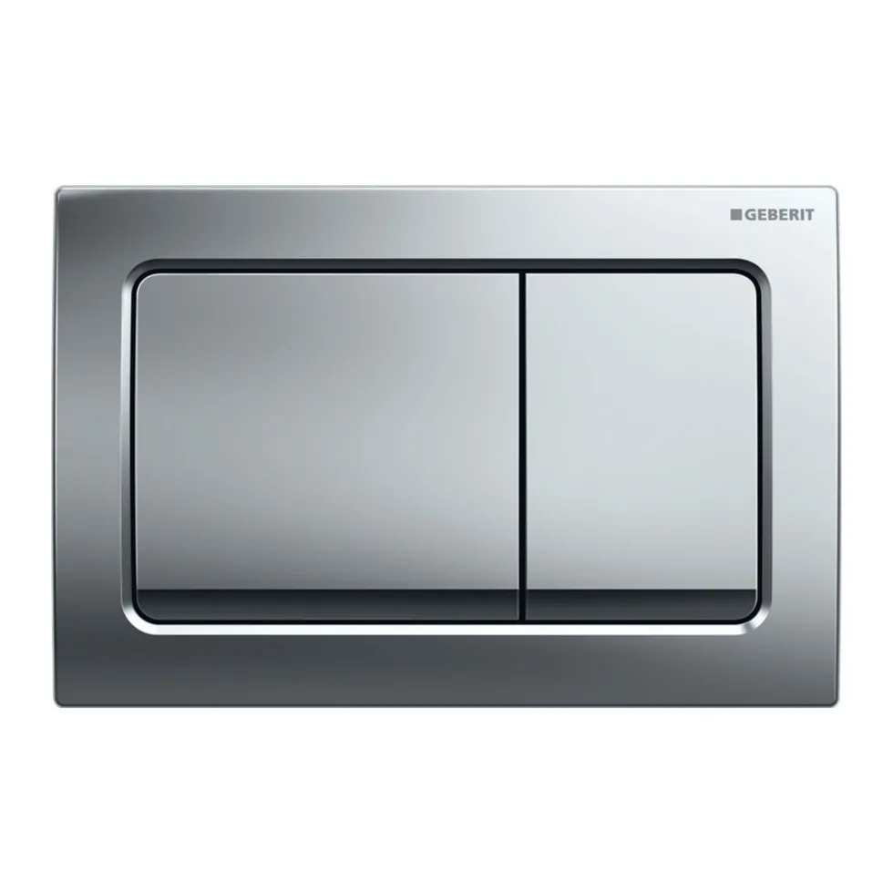 Geberit Alpha01 Square Dual Flush Plate