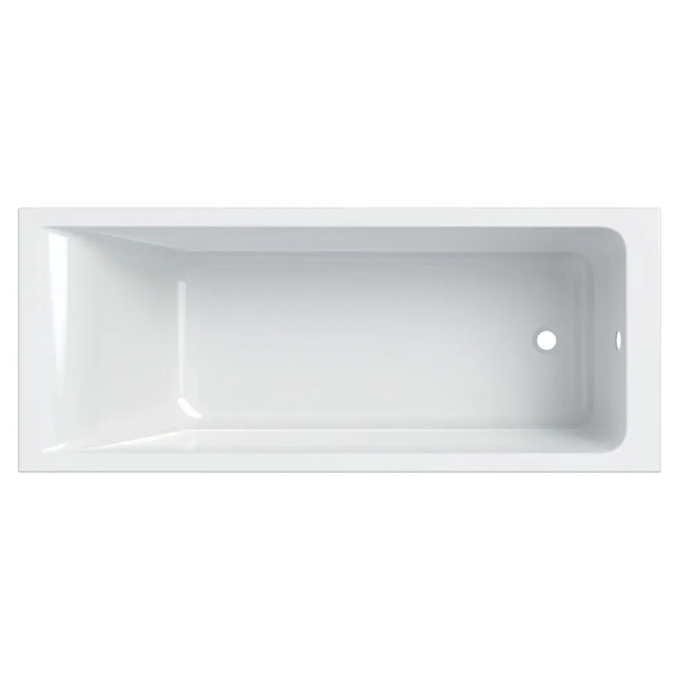 Geberit Renova Straight Single Ended Rectangular Bath