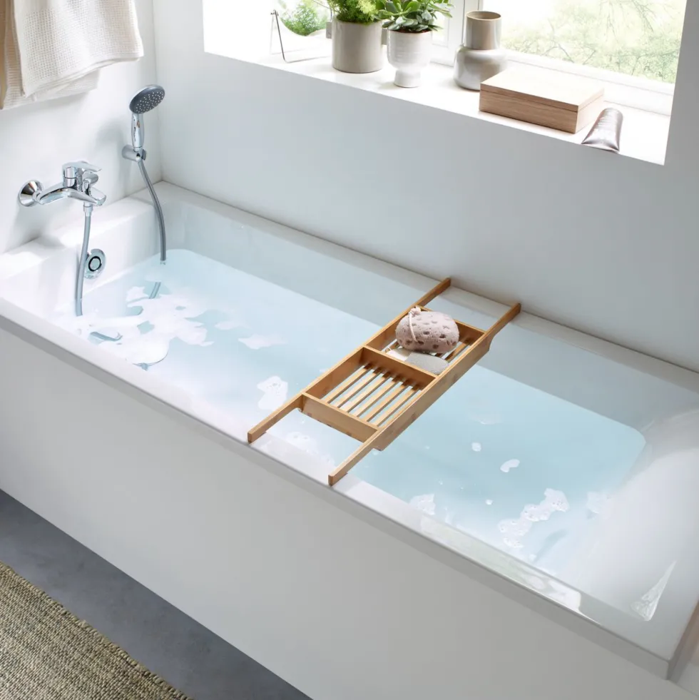Geberit Renova Straight Single Ended Rectangular Bath