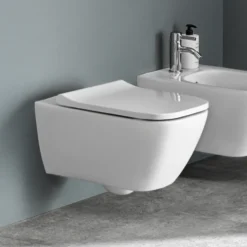 Geberit Smyle Rimless Wall Hung Pan & Soft Close Seat