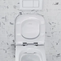 Geberit Smyle Rimless Wall Hung Pan & Soft Close Seat