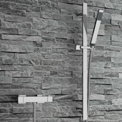 Graham Thermostatic Bar Shower Valve & Slide Rail Kit