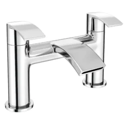 Harbour Acclaim Complete Bathroom Suite with 1700mm P Shape Shower Bath & Rimless Toilet