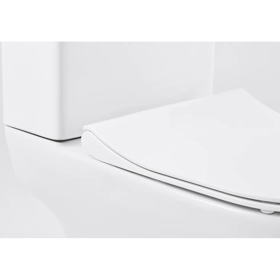 Harbour Acclaim Rimless Close Coupled Toilet & Soft Close Seat