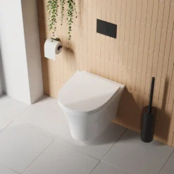 Harbour Acclaim Rimless Short Projection Wall Hung Toilet & Soft Close Seat