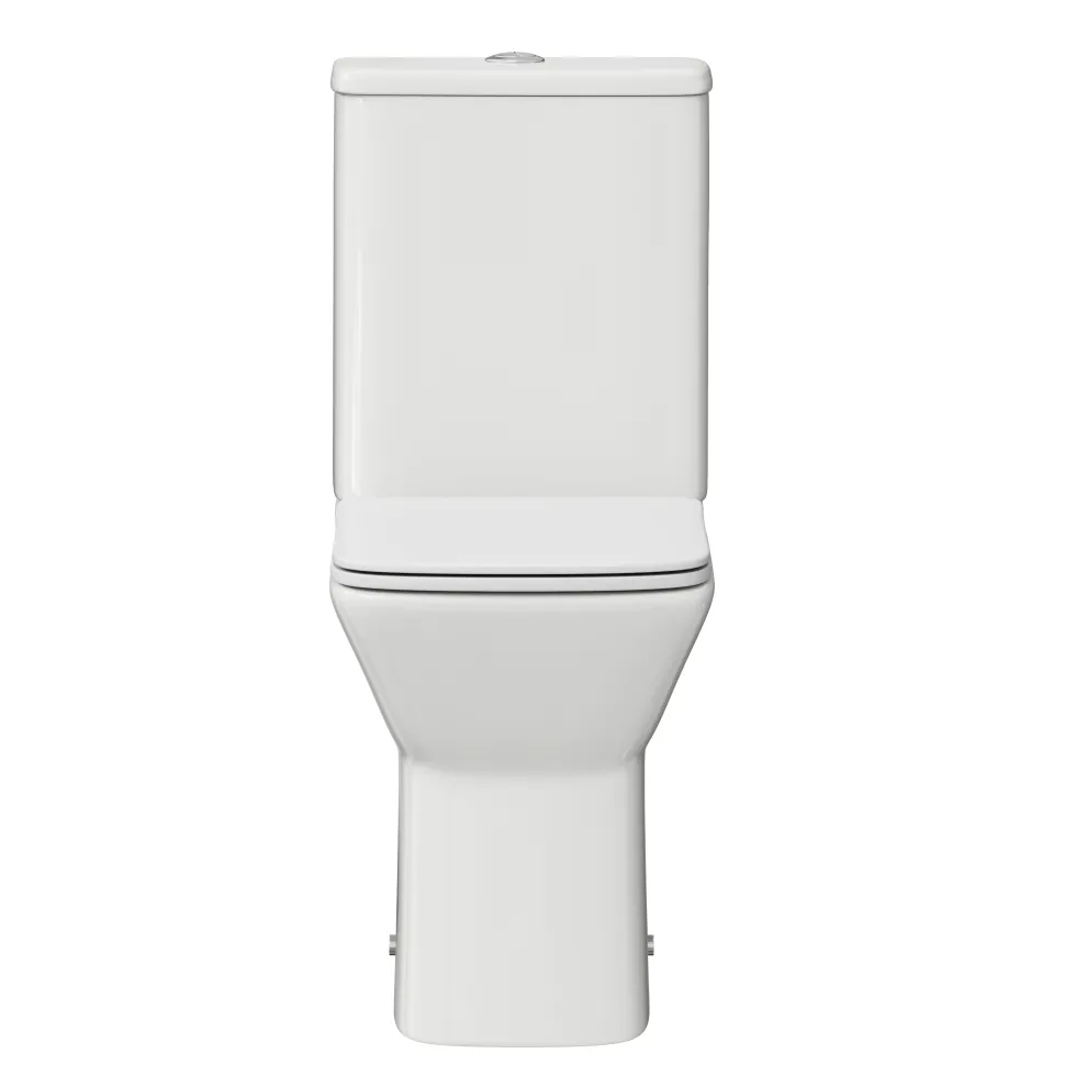 Harbour Alchemy Rimless Back to Wall Close Coupled Toilet & Soft Close Seat