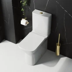 Harbour Alchemy Rimless Back to Wall Comfort Height Toilet & Soft Close Seat