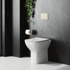 Harbour Alchemy Rimless Back To Wall Comfort Height Toilet & Soft Close Seat
