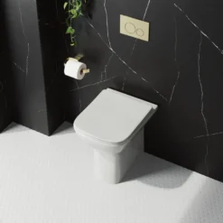 Harbour Alchemy Rimless Back To Wall Comfort Height Toilet & Soft Close Seat