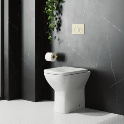 Harbour Alchemy Rimless Back To Wall Comfort Height Toilet & Soft Close Seat