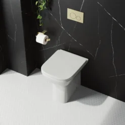 Harbour Alchemy Rimless Back To Wall Comfort Height Toilet & Soft Close Seat