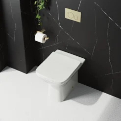 Harbour Alchemy Rimless Back to Wall Toilet & Soft Close Seat