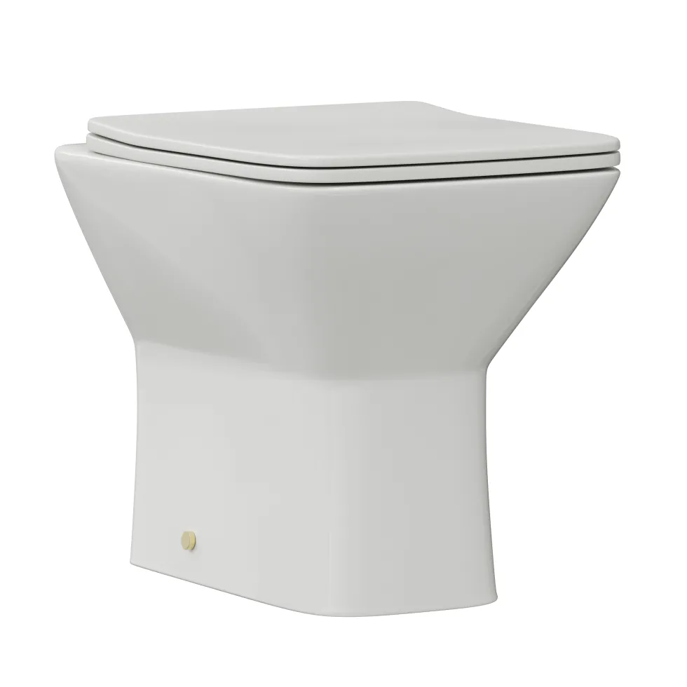 Harbour Alchemy Rimless Back to Wall Toilet & Soft Close Seat
