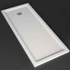 Harbour Anti Slip Gel Coated Stone Resin Bath Replacement Rectangular Shower Tray - 1700 x 700mm