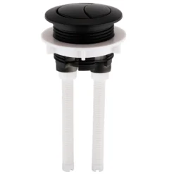Harbour Cistern Flush Button 38mm - Matt Black