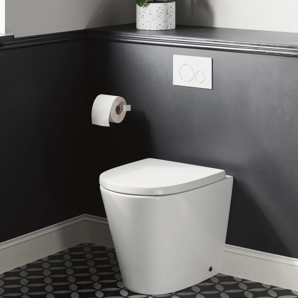 Harbour Clarity Back to Wall Rimless Toilet & Soft Close Seat