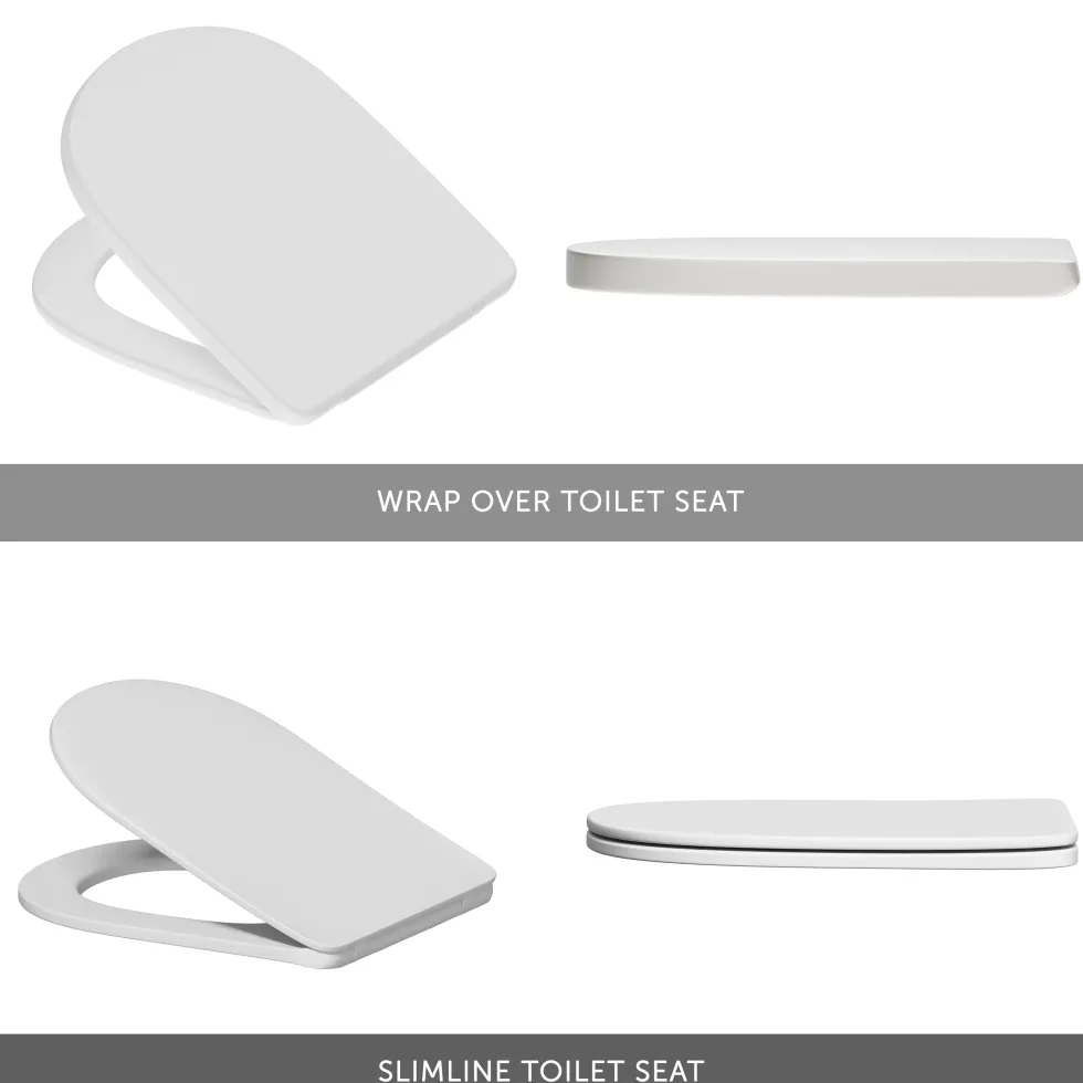 Harbour Clarity Back to Wall Rimless Toilet & Soft Close Seat