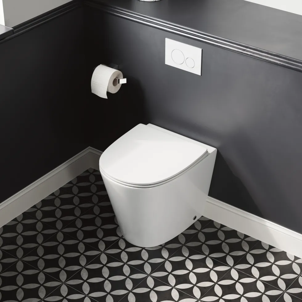 Harbour Clarity Back to Wall Rimless Toilet & Soft Close Seat