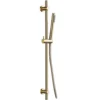Harbour Clarity Brushed Brass Slide Rail Shower Kit with Shower Handset & Hose