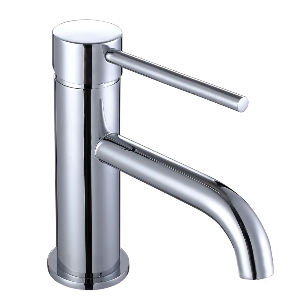 Harbour Clarity Chrome Basin Mixer Tap and Deck Mounted Bath Mixer Tap