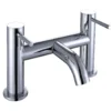 Harbour Clarity Chrome Deck Mounted Bath Filler