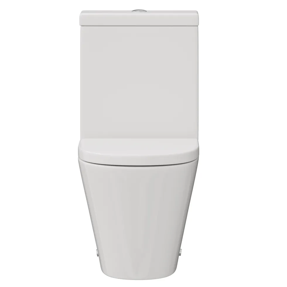 Harbour Clarity Close Coupled Rimless Toilet & Soft Close Seat