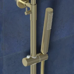 Harbour Clarity Cool Touch Round Thermostatic Rigid Riser Shower Kit