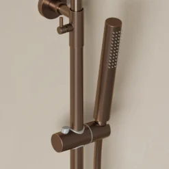 Harbour Clarity Cool Touch Round Thermostatic Rigid Riser Shower Kit