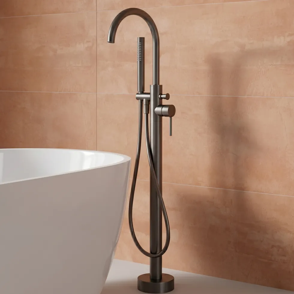 Harbour Clarity Freestanding Bath Shower Mixer Tap