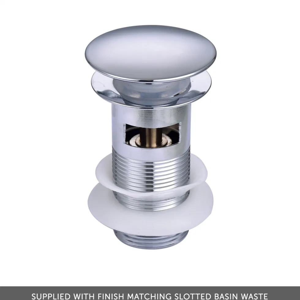 Harbour Clarity Knurled Basin Mixer Tap & Waste and Bath Shower Mixer Tap with Shower Kit