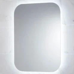 Harbour Clarity LED Bathroom Mirror with Demister Pad - 600 x 1200mm