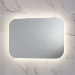Harbour Clarity LED Bathroom Mirror with Demister Pad - 500 x 700mm