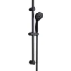 Harbour Clarity Matt Black Shower Rail Kit